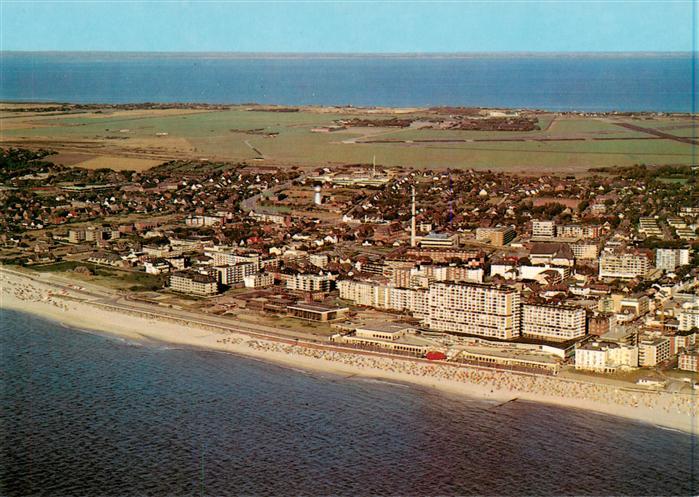 Westerland Sylt Fliegeraufnahme