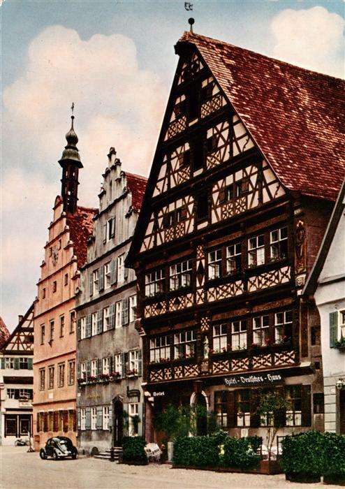 Dinkelsbuehl Deutsches Haus