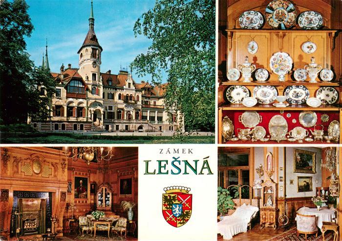 Lesna Ladung Bruex CZ Zamek Pruceli zamku Sbirka porcelanu a stribra Sal piedku