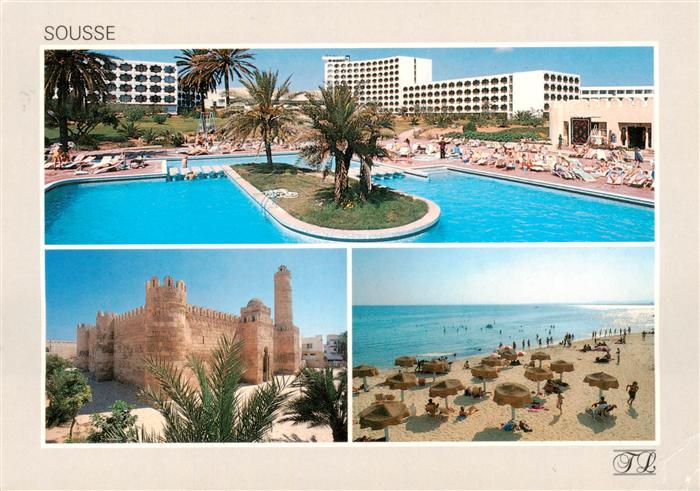 SOUSSE  Tunesie Hotel Tour Khalef Swimmingpool Chateau