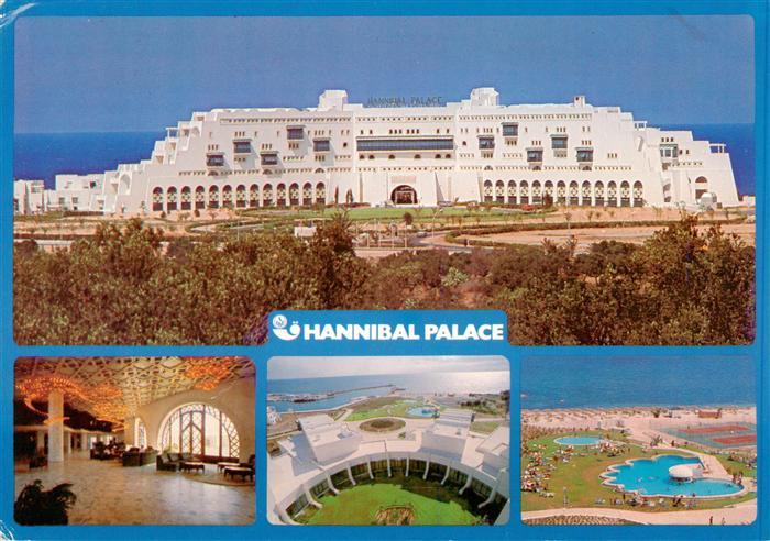 SOUssE  Tunesie Hannibal Palace Foyer Fliegeraufnahme Pool Landschaft