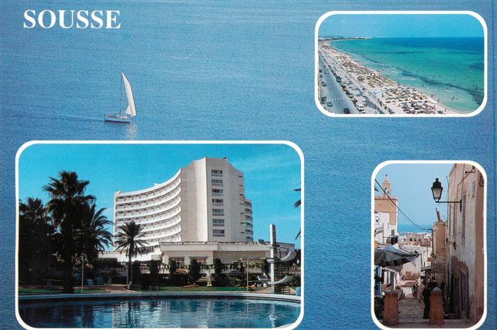 SOUssE  Tunesie Hotel Chams El Hana Strandpartie Gasse