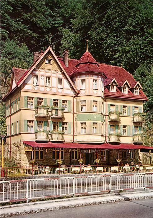 Hrensko Herrnskretschen Boehmen CZ Hotel Praha