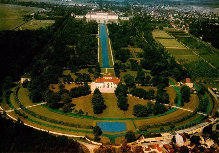 Oberschleissheim Schloss Fliegeraufnahme
