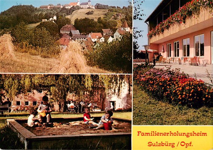 Sulzbuerg Familienerholungsheim Panorama Kinderspielplatz Veranda