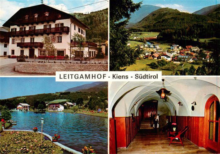 Kiens Chienes Pustertal IT Pension Leitgamhof Flur Panorama Seepartie