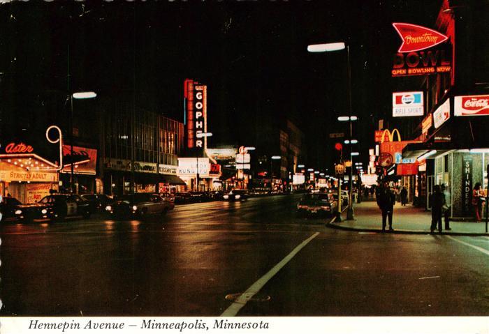 Minneapolis Minnesota Hennepin Avenue