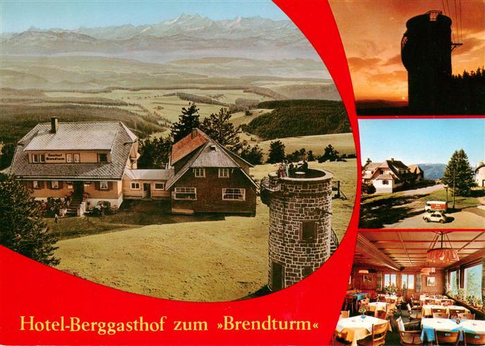 Furtwangen Hotel Berggasthof zum Brendturm an der Brend Gastraum