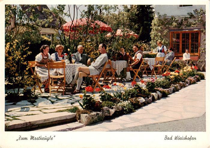 Bad Woerishofen Zum Mostkruegle Ausschank Terrasse