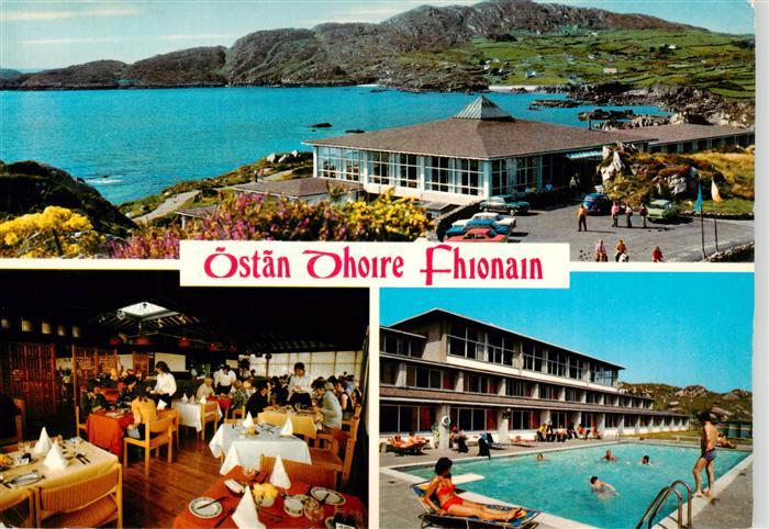 Kerry Derrynane Hotel Panorama Gastraum Schwimmbad