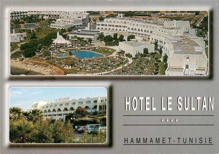 Hammamet Tunesie Fliegeraufnahme Hotel Le Sultan