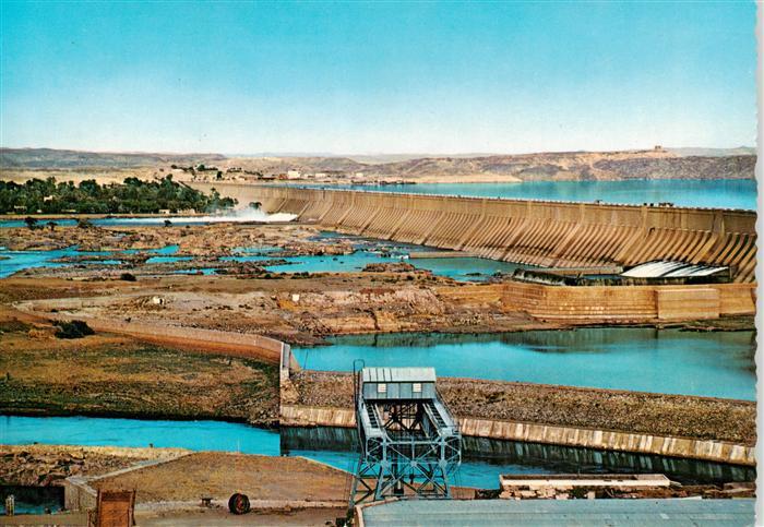 Assuan Egypt Assuan Staudamm
