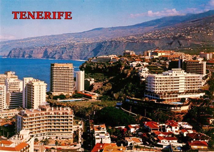 Puerto-de-la-Cruz Tenerife ES Fliegeraufnahme
