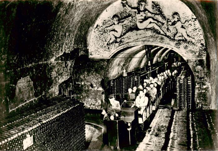 Epernay 51 Marne Visite des Caves Mercier en cars electriques