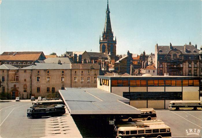 Metz 57 Moselle La Gare Routiere