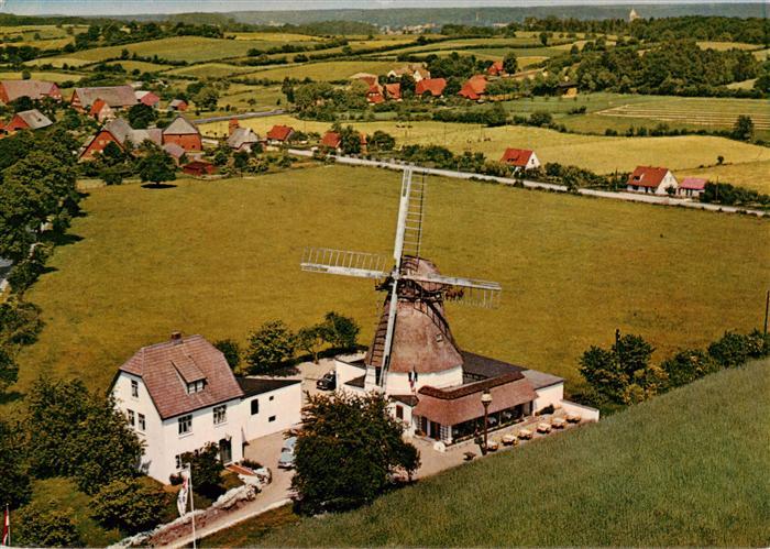 Alt Moelln Die Windmuehle Gaststaette Fliegeraufnahme