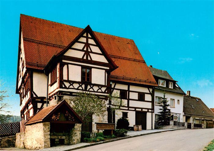 Niederalfingen Huettlingen Vogteigebaeude mit Heimatmuseum