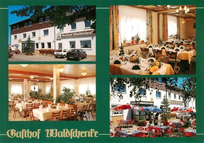 Affalterried Gasthof Waldschenke Gastraeume Terrasse