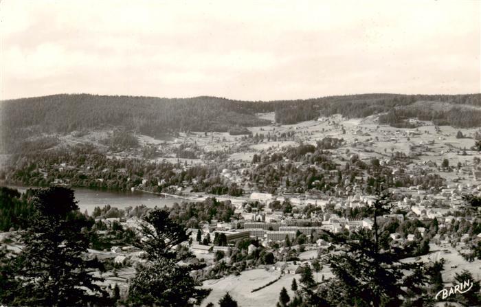 Gerardmer 88 Vosges Station climatique Vue prise du Belvedere de la Fontaine du
