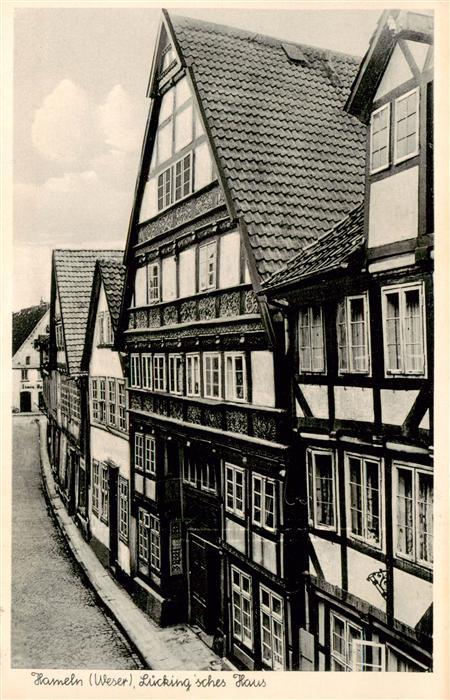 Hameln Weser Lueckingsches Haus