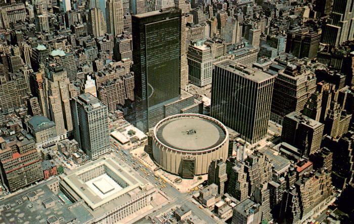 New York City Madison Square Garden Fliegeraufnahme
