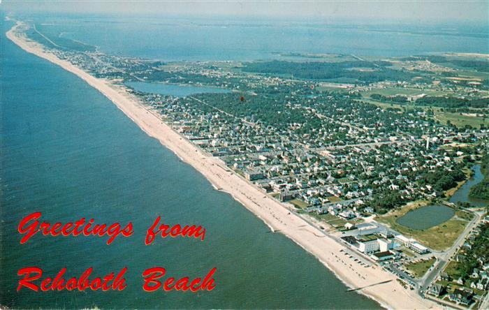 Rehoboth Beach Delaware USA Lake Gerar Silver Lake Rehoboth Bay and Atlantic Oce