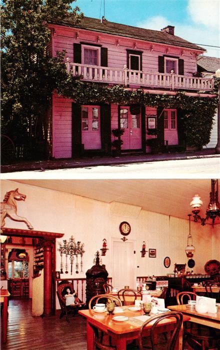 San Juan Bautista California USA La Casa Rosa Gaststube