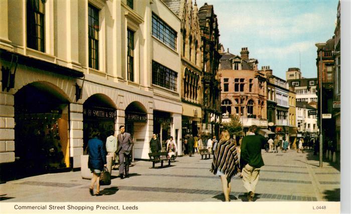 Leeds  West Yorkshire UK Commercial Street Shopping Precinct
