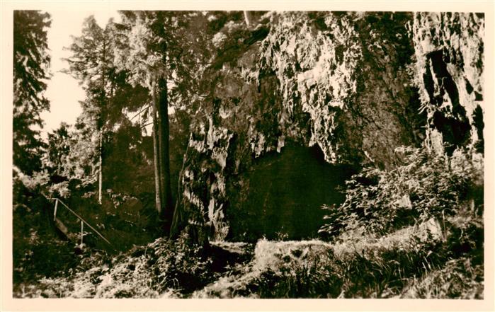 Tabarz Bad Tabarz Backofenloecher im Lauchagrund