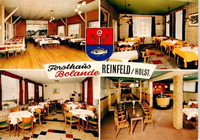 Reinfeld Holstein Forsthaus Bolande Gastraeume Kegelbahn