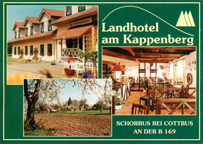 Schorbus Landhotel am Kappenberg Gastraum Teilansicht