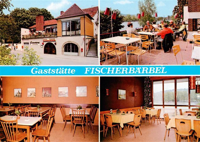 Veitshoechheim Gaststaette Fischerbaerbel Gastraeume Terrasse