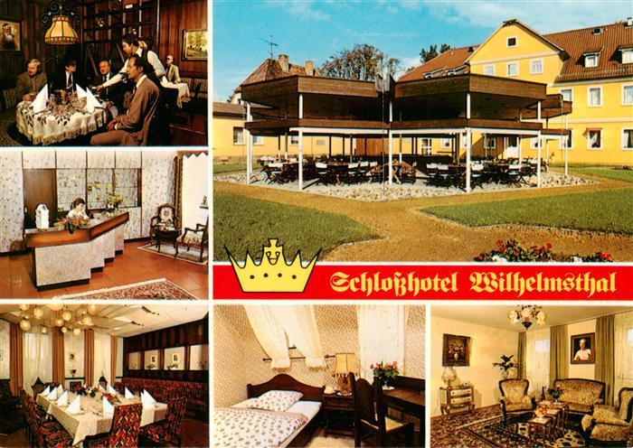 Calden Schlosshotel Wilhelmsthal Gastraeume Rezeption Zimmer