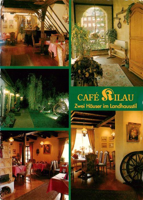 Cottbus Cafe Kilau Zwei Haeuser im Landhausstil Gastraeume