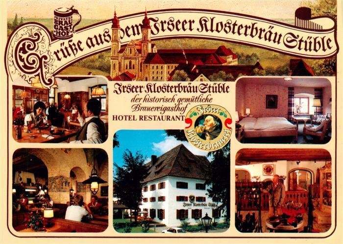 Irsee Irseer Klosterbraeu Stueble Gastraeume Zimmer
