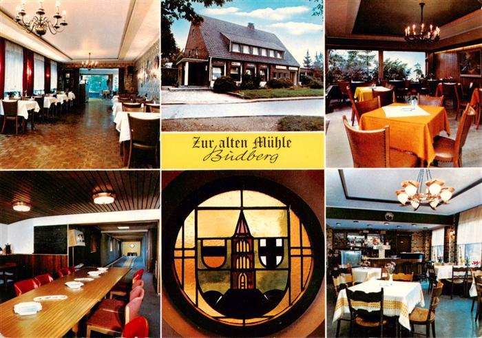 Budberg Moers Niederrhein Zur alten Muehle Gaststaette Gastraeume