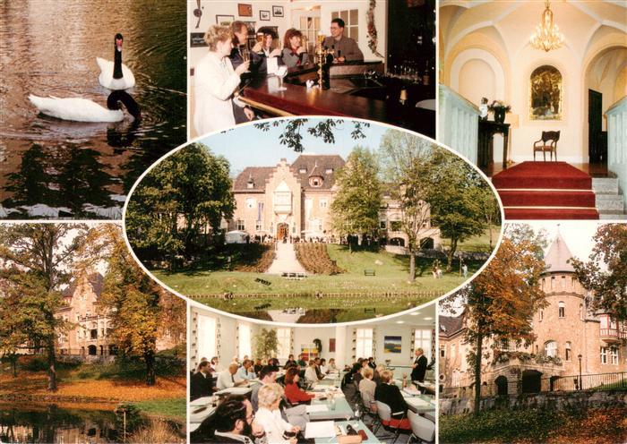 Aschersleben Sachsen-Anhalt Akademie Villa Westerberge Gastraeume Park Schwanent