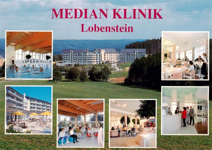 Lobenstein Bad Median Klinik Lobenstein Hallenbad Terrasse Gymnastikraum Foyer R