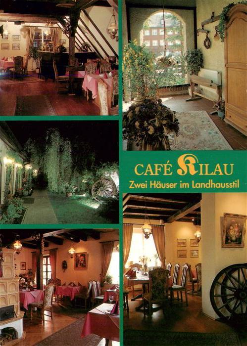 Cottbus Cafe Kilau Zwei Haeuser im Landhausstil Gastraeume