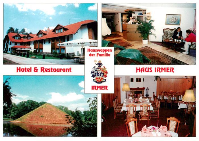 Cottbus Hotel Restaurant Haus Irmer Hauswappen Gastraeume Pyramide