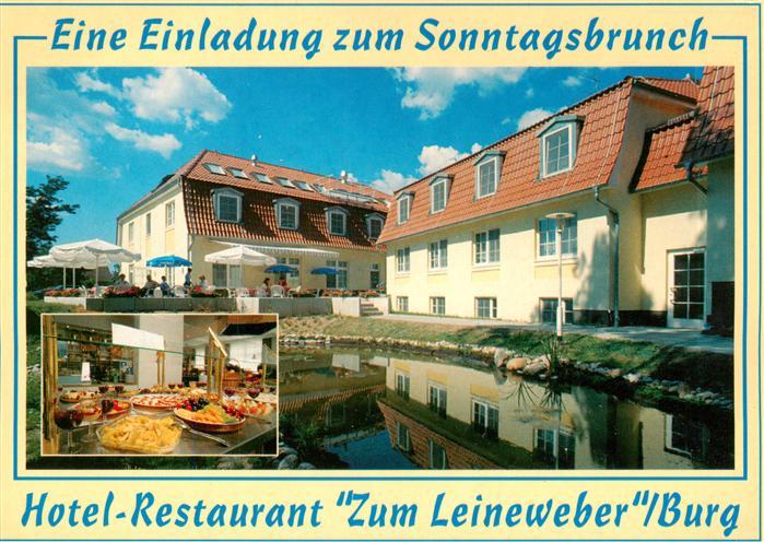 Burg Kauper Hotel Restaurant Zum Leineweber Gastraum