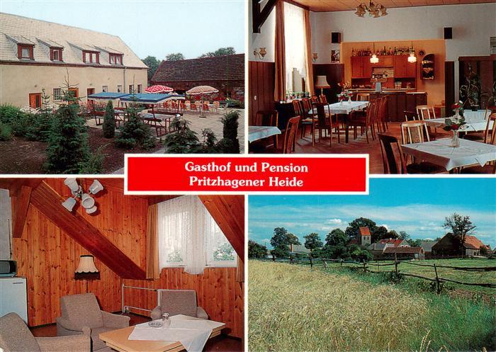 Pritzhagen Gasthof und Pension Pritzhagener Heide Gastraeume Panorama
