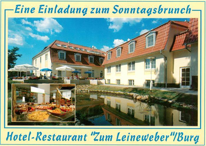Burg Spreewald Hotel Restaurant Zum Leineweber