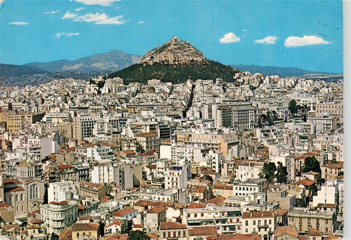 Athen Greece Fliegeraufnahme