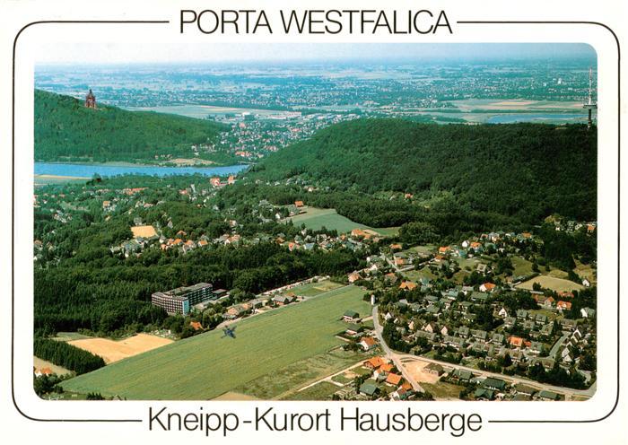 Porta Westfalica Fliegeraufnahme