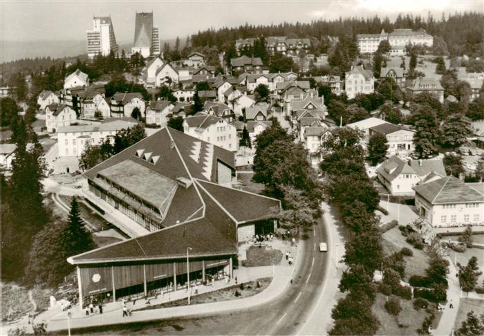 Oberhof Thueringen Fliegeraufnahme