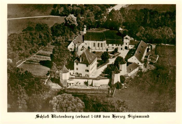 Blutenburg Schloss Muenchen Fliegeraufnahme