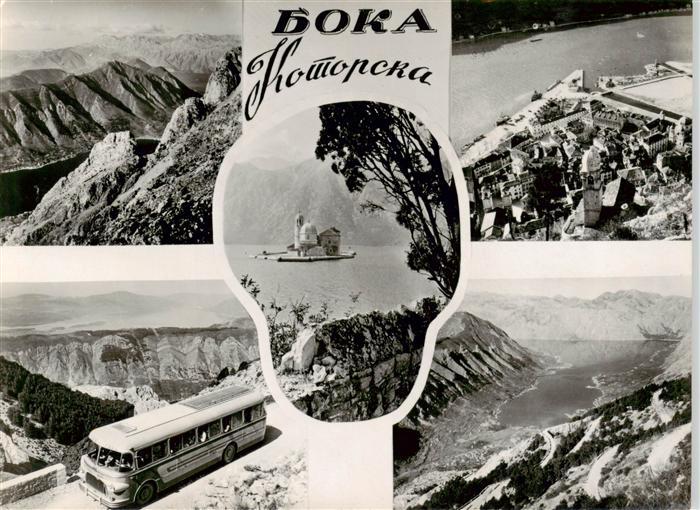 Boka Kotorska Croatia Les Bouches de Cattaro Fliegeraufnahmen