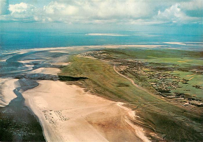 St-Peter-Ording Boehler Strand Fliegeraufnahme