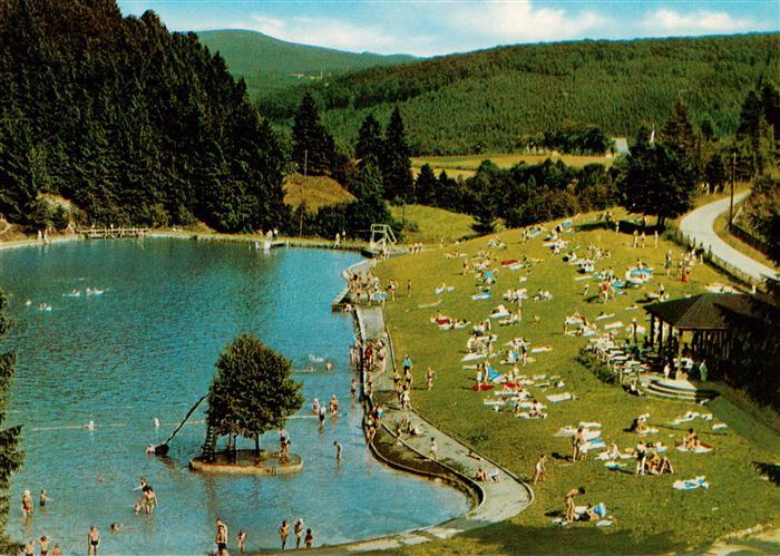 Gudenhagen Waldschwimmbad Fliegeraufnahme